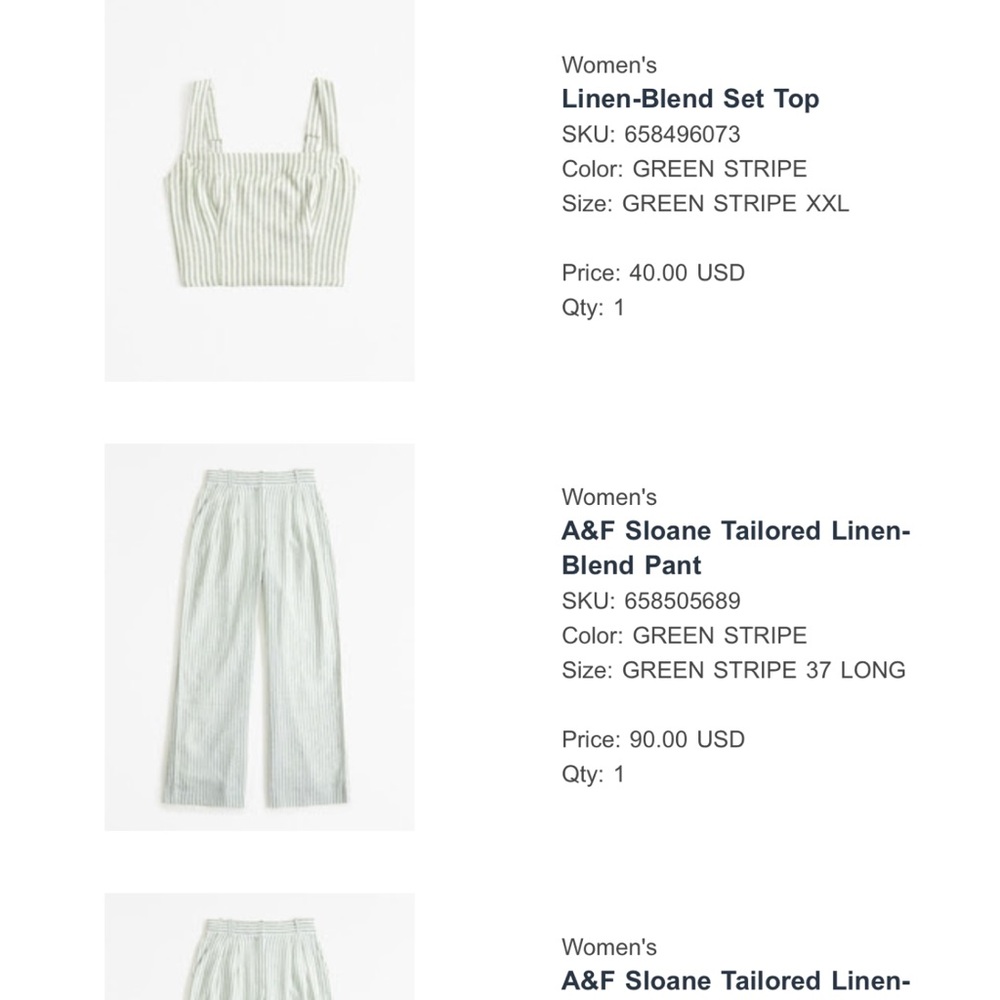 Abercrombie and Fitch Plus long